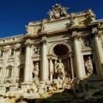 Trevi Fountain in Rome showcasing intricate Baroque design and sculptures, a must-visit landmark for travellers exploring the best things to do in Rome.